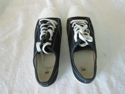 H&M Classic Black and White Men's Sneakers Tennis Shoes size 10.5 44 - Image 1 of 4