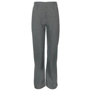Pantaloni da scuola GRIGI per ragazze vita elastica stile pull up - Foto 1 di 1