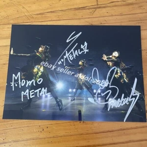 Foto firmada autografiada Babymetal colección J-POP 5*7 2025G - Imagen 1 de 1