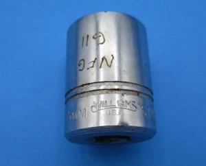 Williams Vulcan 25mm Metric Socket 12-pt 1/2" Drive STM-1225 Owner's engraving - Bild 1 von 5