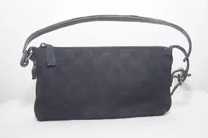Gucci schwarz GG Canvas Baguette MINI MIT EINFACHEM SCHWARZEM RIEMEN - Bild 1 von 10
