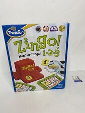 ZINGO! Number Bingo! 1-2-3 Board Game by Thinkfun; ages 4 and up; 2-6 players