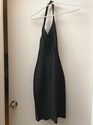 Vestido Vaina Bebe Mujer 2 Negro Metálico Foto 1 de 4