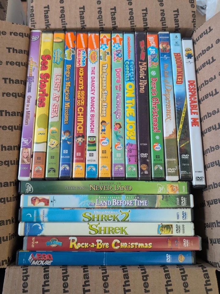 Lot Of 20 Nickelodeon Nick At Night And Other Various Kids DVDs - T6#819 - Image 1 of 4