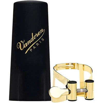 Saxofón ligadura serie M/O Vandoren saxo alto - dorado Foto 1 de 3