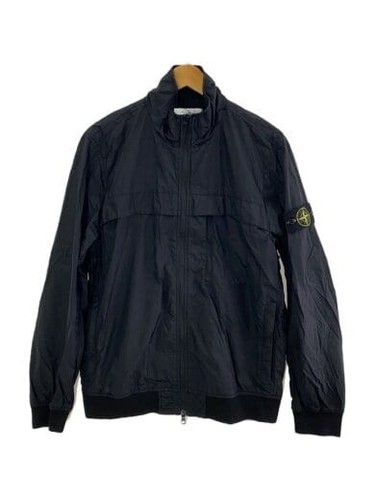 STONE ISLAND 24SS INDUMENTO TINTO CRINKLE REPS R NY L Nylon BLK 801541022 