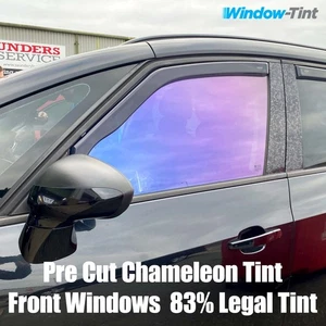 Chameleon Tint For Peugeot 406 4-door Saloon 1996-2004 Pre Cut Front Legal - Picture 1 of 8
