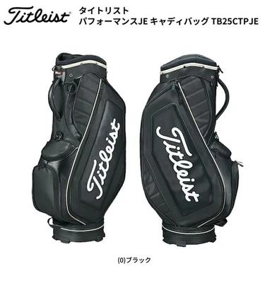 Titleist Golf Performance JE Cart Bag TB25CTPJE 9 x 47" 4.1kg Men 2025 Black - Image 1 of 4