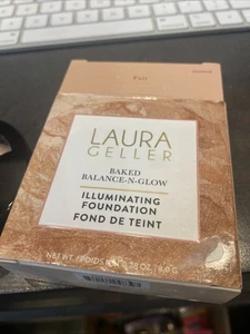 Laura Geller Baked Balance-N-Glow Illuminating Foundation FAIR 0.28 oz - Picture 1 of 4