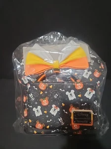 Loungefly DISNEY Spooky Mice Candy Corn & Ears Rucksack MICKEY BAT PUMPKIN GHOST - Bild 1 von 6