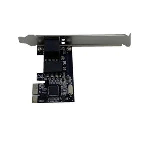 Carte réseau Gigabit Ethernet PCI E efficace pour divers systèmes d'exploitati - Photo 1/13