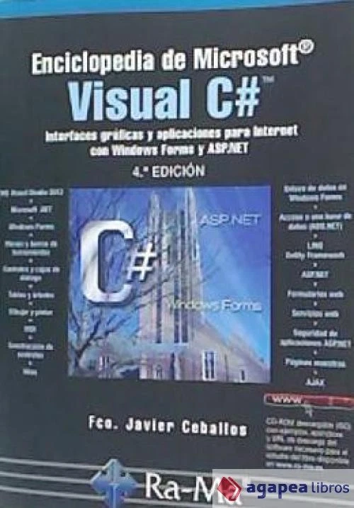 Enciclopedia de Microsoft Visual C#. NUEVO. ENVÍO URGENTE (Agapea) - Imagen 1 de 1