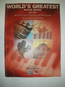 Easy Piano Songbook: World's Great Movie Music (Voice/Piano/Guitar) 40 Hits - Picture 1 of 3