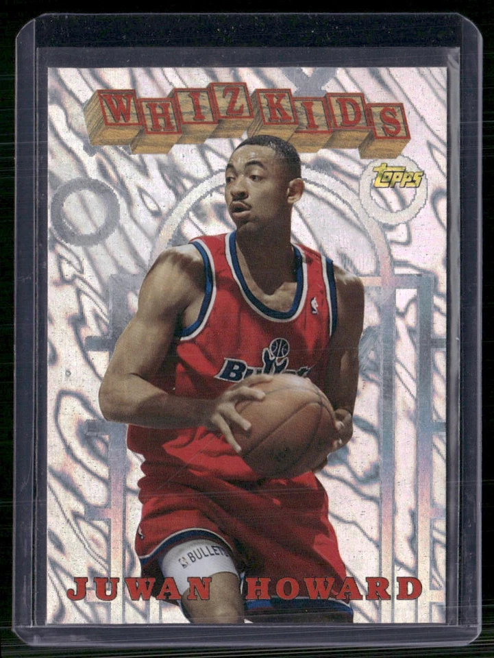 1995-96 Topps #WK3 Juwan Howard Whiz Kids - Image 1 of 2