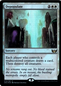 Depopulate FOIL (Streets of New Capenna #10) | Near Mint or Better - Picture 1 of 2
