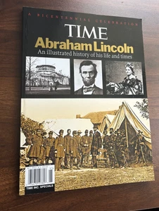 Time Abraham Lincoln An Illustrated History of His Life and Times 2009  NM - Picture 1 of 2
