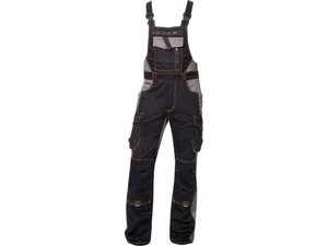 Latzhose ARDON®VISION Arbeitshose schwarz Gr. 58 - Picture 1 of 1