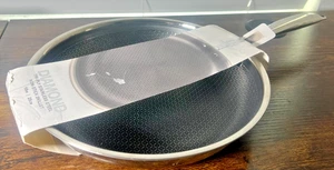 Lexi Home Tri-ply Stainless Steel Diamond Non Stick 10" Frying Pan Skillet New - Picture 1 of 9