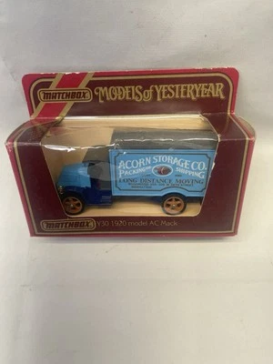 Matchbox INTL 1986 Models of Yesteryear Y30 1920 MACK GRAY Fenders AcornStorage  - Image 1 of 4