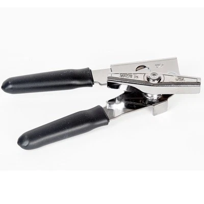 Hand-Held Can Opener Rubberized Grip Long-Lasted Heavy Gauge Steel 7" - Image 1 of 3