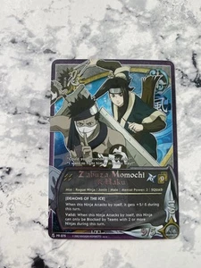 Naruto CCG Zabuza Momochi & Haku PR-075 Super Rare GenCon Promo Lp Rare Foil - Picture 1 of 10