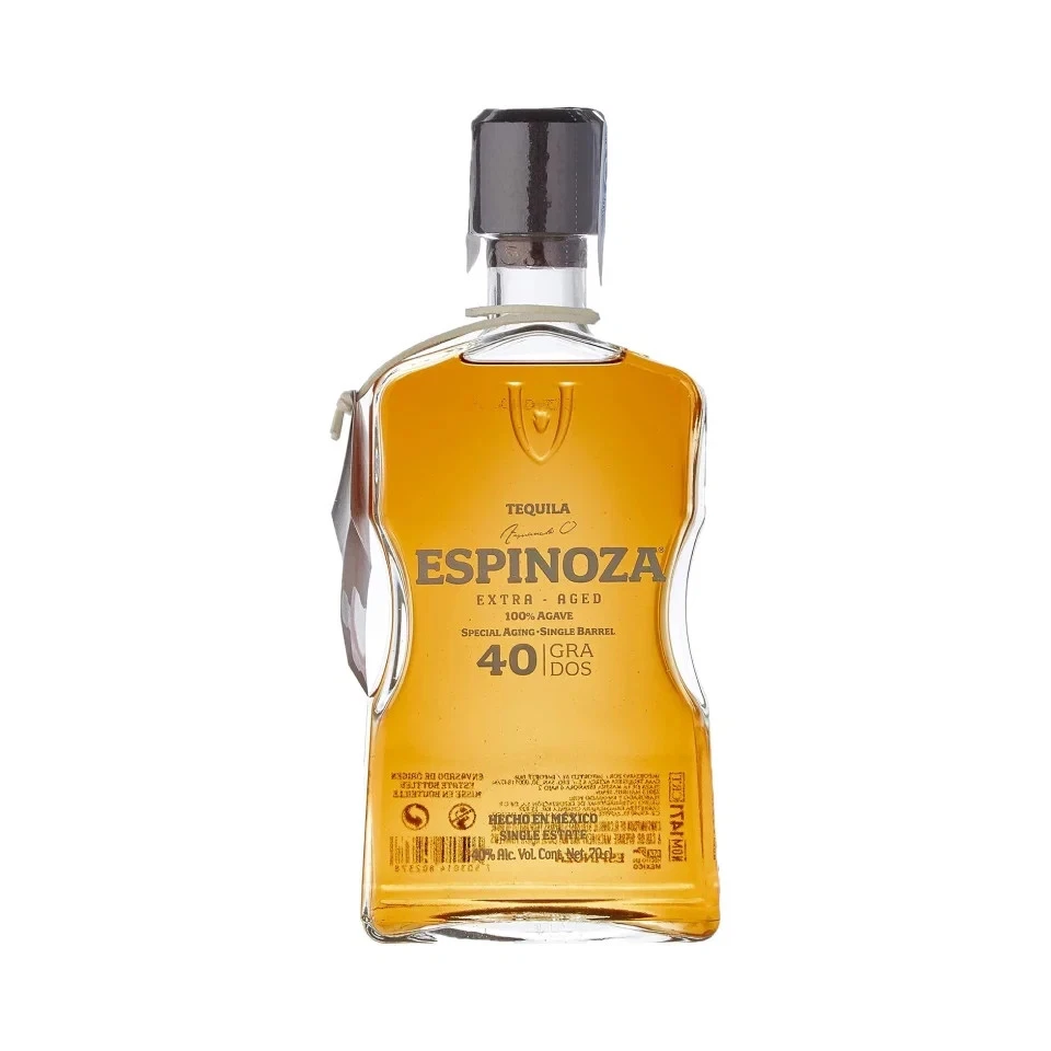 1 BOTTLE tequila EXTRA AGED ESPINOZA 40% - Photo 1/1
