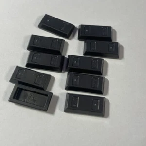 10 Stück LEGO Minifigure Utensil Ingot Bar , 99563 Pearl Dark Gray New 6208447 - Bild 1 von 1