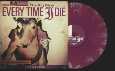 Every Time I Die - The Big Dirty LP Ghostly Grape Vinyl  - Image 1 of 4