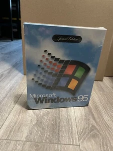 Vintage/Collectors Microsoft Windows 95 Limited Edition BRAND NEW Sealed - Picture 1 of 6