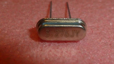 NEW 20PCS CRYSTAL UNIT 49U3H 3.276MHZ Crystals Xtal 3276.800MHZ  3.276JY 2-PIN - Image 1 of 4
