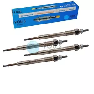 4 Piece You.S Original Glow Plugs for Hyundai Accent IV i20 i30 1.6 Crdi - Picture 1 of 2