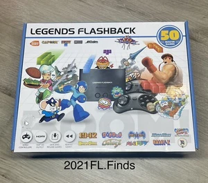 Legends Flashback Consola Boom System 50 Juegos Integrados Controladores con Cable HDMI - Imagen 1 de 6