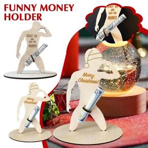 Funny Money Holder Engraving Desk Ornament-3D Desktop Holder Best Key Z2S7