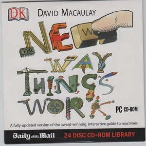 NEW WAY THINGS WORK BY DAVID MACAULAY – PC CD-ROM (2007) - Picture 1 of 2
