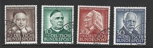 GERMAN STAMPS 1953 Charity Stamps for Helpers of Humanity Fine Used Cat £110 - Picture 1 of 2