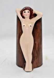 VINTAGE AKT SALLY RAND STIL RISKE KERAMIK VASE - Bild 1 von 7