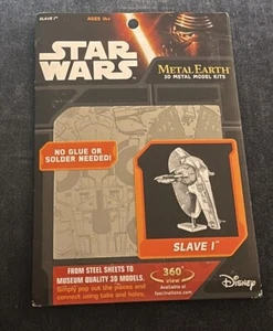 Star Wars Metal Earth 3D Model Kit Slave Steel Collectable Disney Craft Teen - Picture 1 of 2
