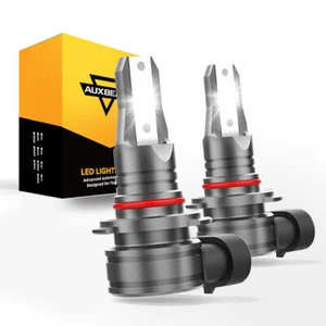 AUXBEAM LED Fog Light Bulbs 9006 HB4 Halogen Replacement 6000K 4200LM Cool White - Picture 1 of 12