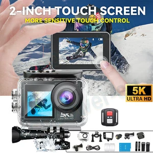 5K 30FPS Action Kamera Anti-Shake Wasserdichte Sport Dual Screen 170° Weitwinkel - Bild 1 von 20