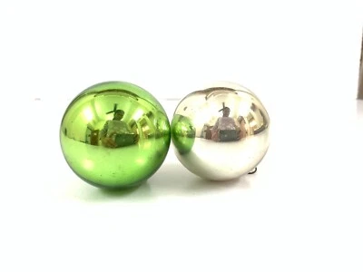 Antigua bola de Navidad alemana antigua bola de vidrio pesado Foto 1 de 4