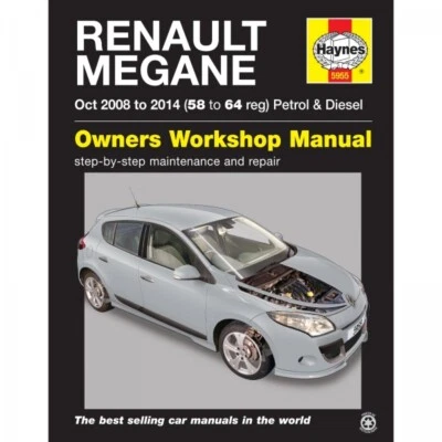 Renault Megane 10.2008-2014 Benzin Diesel Reparaturhandbuch Haynes - Bild 1 von 4