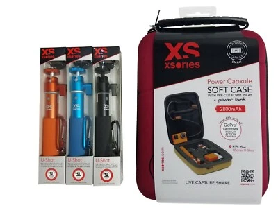 Soft Compact Case Capxule for GoPro Hero Cameras includes 2800mAh Power Charger - Image 1 of 4