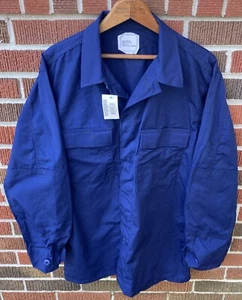 NWT MEN'S BLUE BDU MILITARY OPERATIONAL DRESS COAT TACTICAL S 38 REGULAR MED - Picture 1 of 5