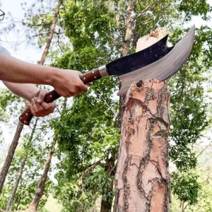 Hacha táctica hecha a mano personalizada de acero al carbono hacha vikinga caza al aire libre - Imagen 1 de 7
