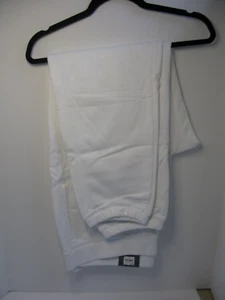 Tek Gear / Dry Tek Womens White Sweat Pants- Size XXL - ( BANDED BOTTOM ) - Picture 1 of 8