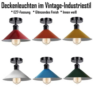 Retro Pendant Light Vintage Ceiling Lamp Modern Industrial Pendant 240V - Picture 1 of 24