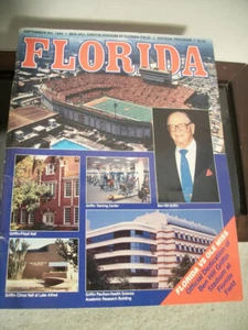 FLORIDA GATORS VS OLE MISS GAMEDAY FOOTBALL PROGRAM Sep 9th 1989 - Picture 1 of 4