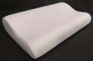 TEMPUR-PEDIC Memory Foam Neck Pillow for proper alignment 12" x 19"  x 4"/3"