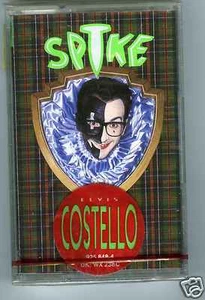 ELVIS COSTELLO CASSETTE TAPE(SEALED)SPIKE - Imagen 1 de 1