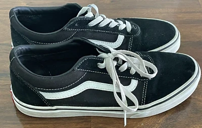 Vans Boys (Youth) Off The Wall 500714 Black Casual Shoes Sneakers Size 7 - Image 1 of 4